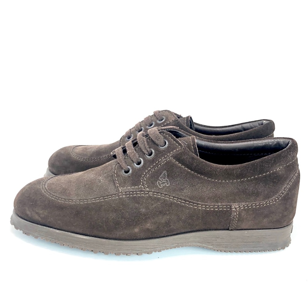 Hogan Brown Suede
